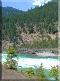 Kootenai River Falls near Libby Montana