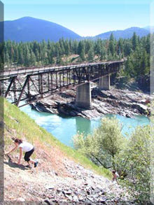 Old Bridge near Thompson Falls Montana