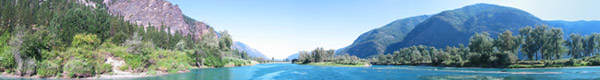 Clark Fork River near Thompson Falls, Montana