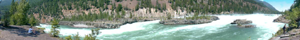 Kootenai Falls near Libby Montana