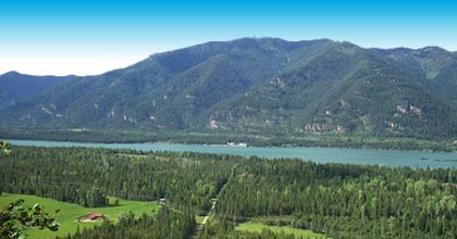 Clark Fork River in Noxon