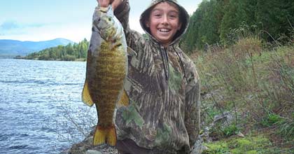 Montana bass fishing