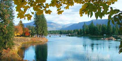 Thompson Falls Park Scene